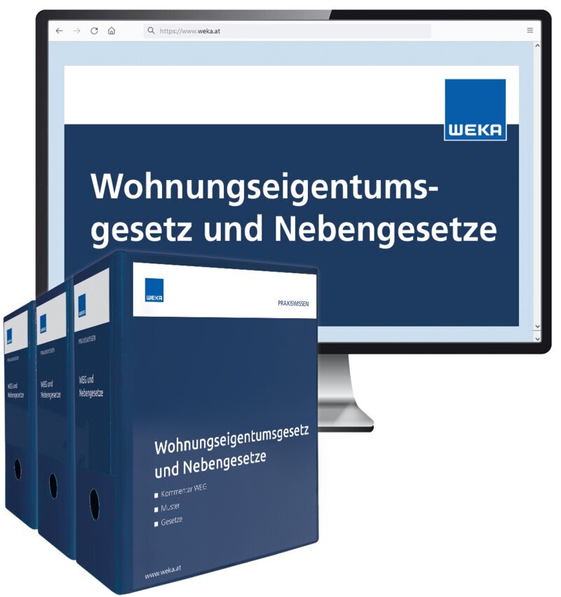 Wohnungseigentumsgesetz und Nebengesetze - Handbuch + OnlineBuch