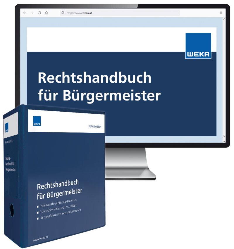 Rechtshandbuch für Bürgermeister - Handbuch + OnlineBuch