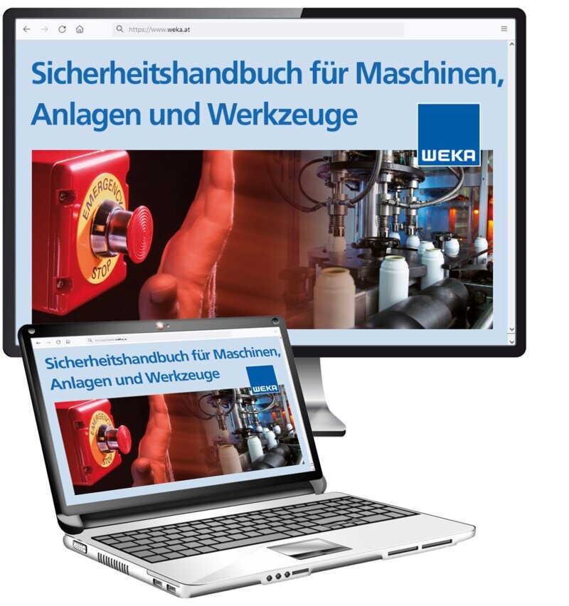 Sicherheitshandbuch für  Maschinen, Anlagen und Werkzeuge - OnlineBuch