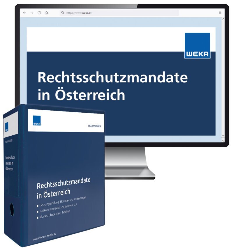 Rechtsschutzmandate in Österreich - Handbuch