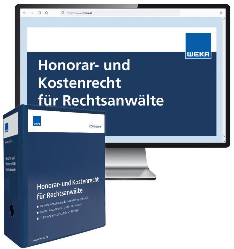 Honorar- und Kostenrecht für Rechtsanwälte - Handbuch + OnlineBuch