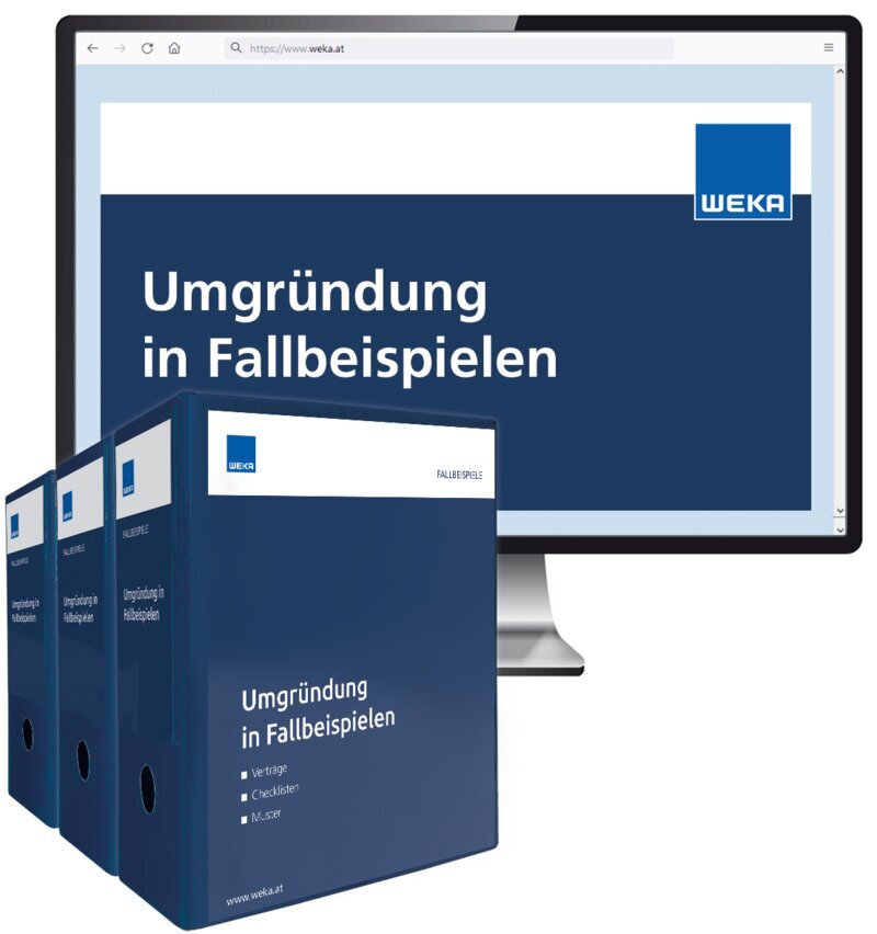 Umgründung in Fallbeispielen - Handbuch + OnlineBuch