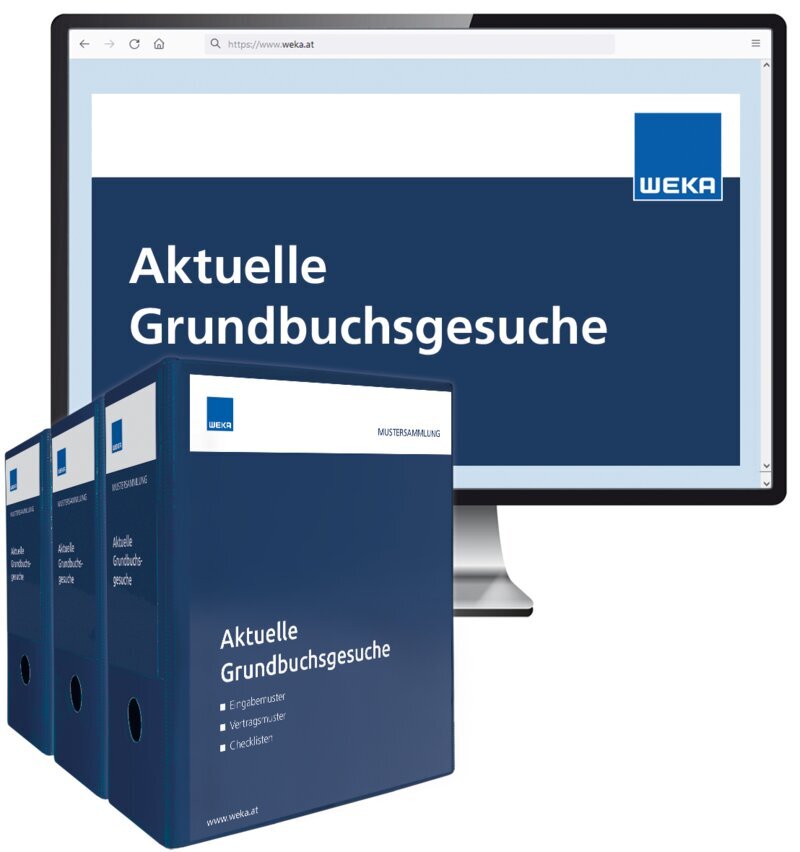 Aktuelle Grundbuchsgesuche - Handbuch + OnlineBuch