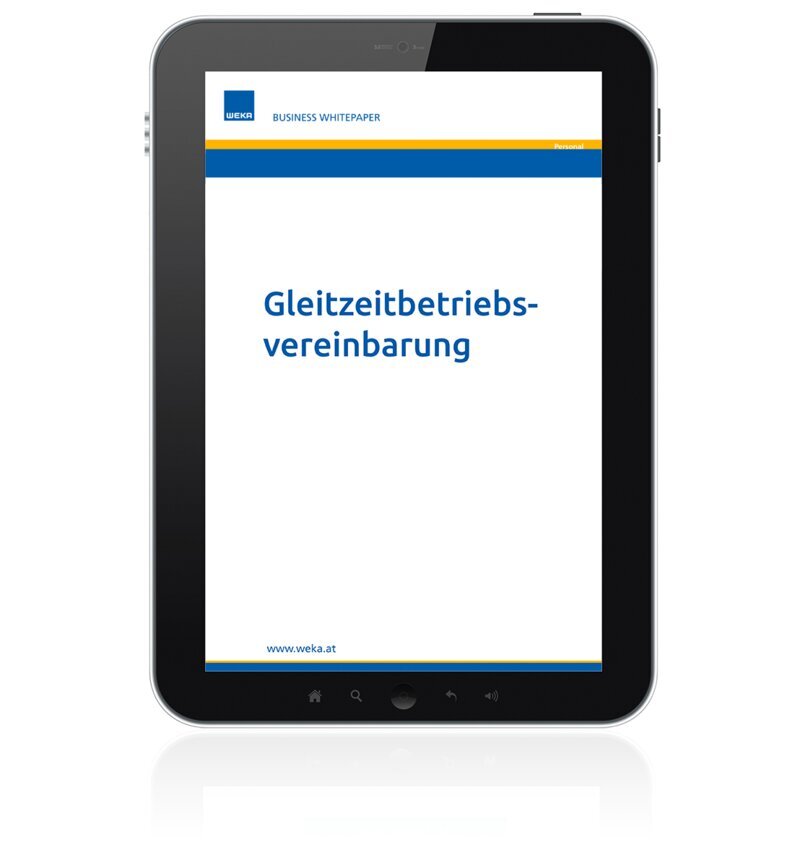 Gleitzeitbetriebsvereinbarung - Business Whitepaper