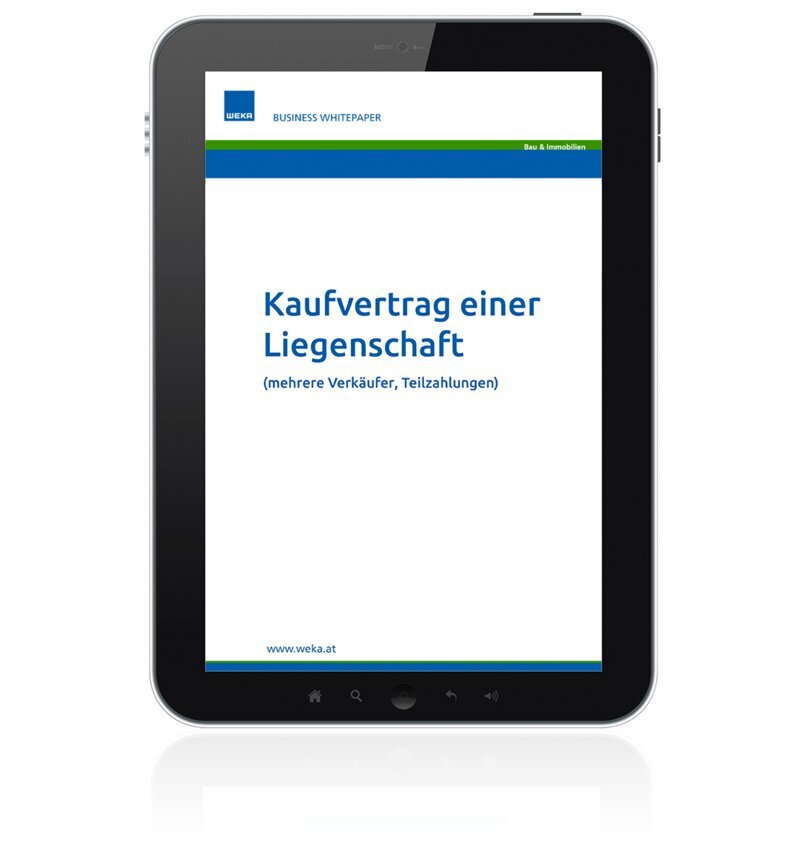 Kaufvertrag einer Liegenschaft - Business Whitepaper