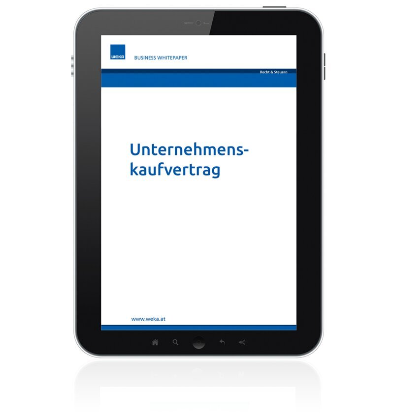 Unternehmenskaufvertrag - Business Whitepaper