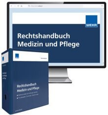 Rechtshandbuch Medizin und Pflege - Handbuch + OnlineBuch