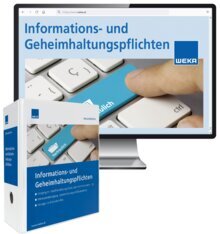 Informations- und Geheimhaltungspflichten - Handbuch + OnlineBuch
